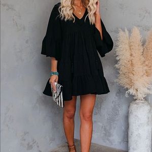 Endless Summer Cotton Tiered Babydoll Tunic